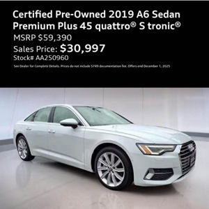 A6 Sedan Premium Plus 45 quattro® S tronic®